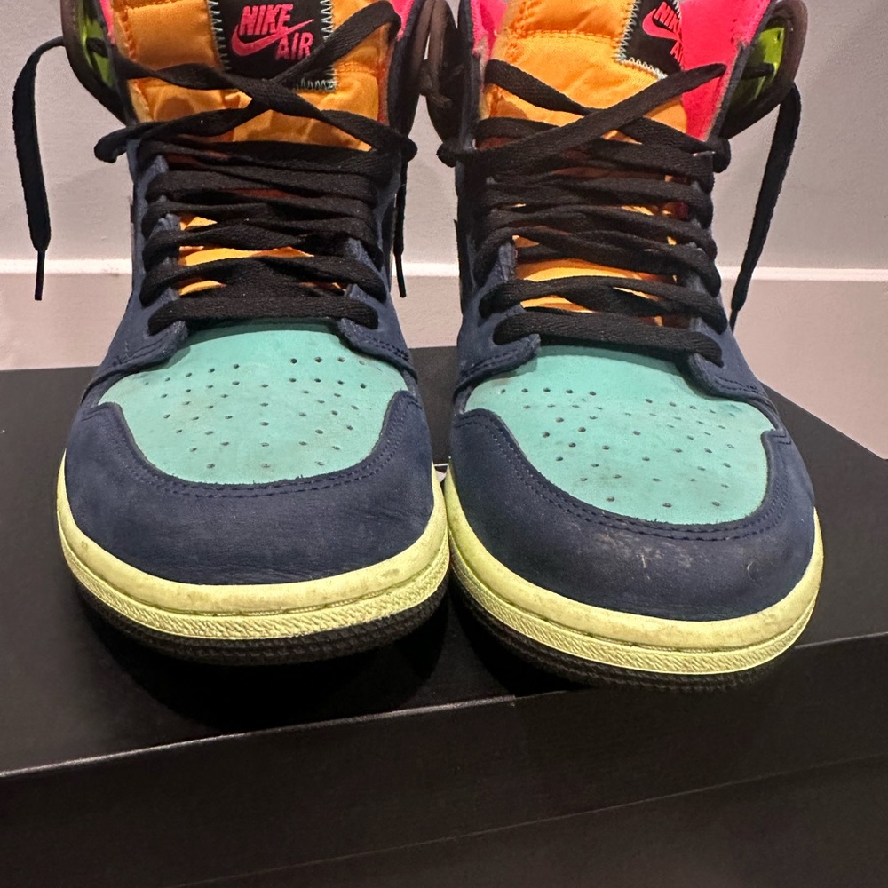 Nike Jordan 1 Bio Hack Multicolor High-Top Sneakers - Picture 11 of 11